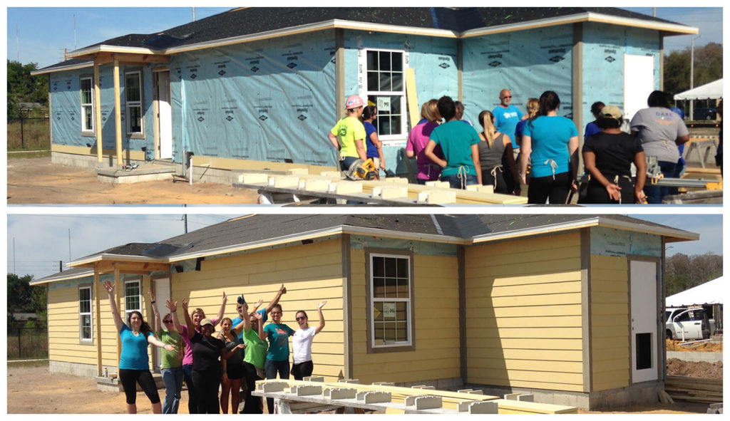Appleton Volunteers with Habitat for Humanity of Greater Orlando