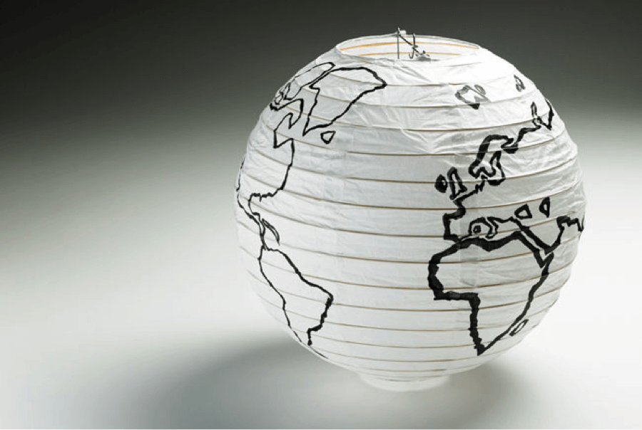paper globe