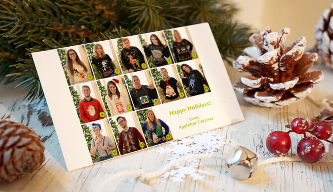 Ugly sweater christmas card 2015