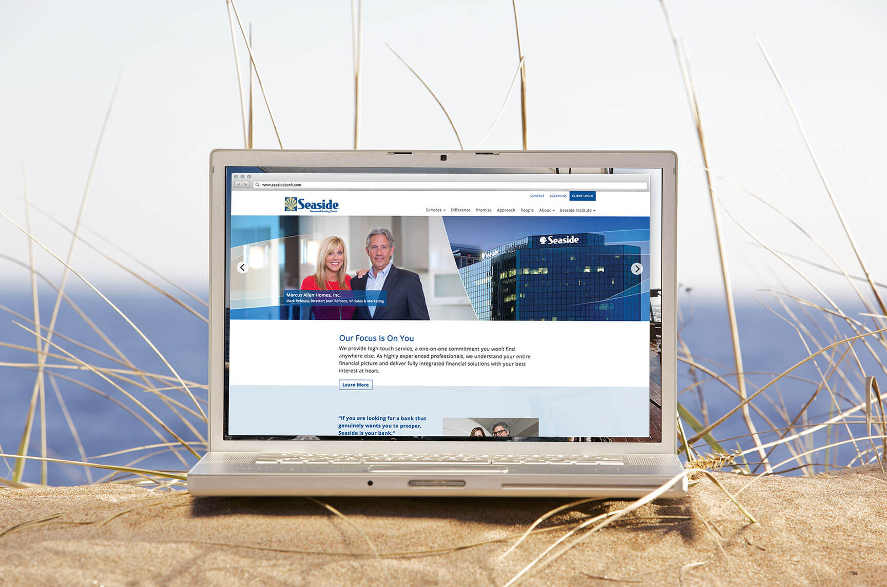 Seaside Bank Website