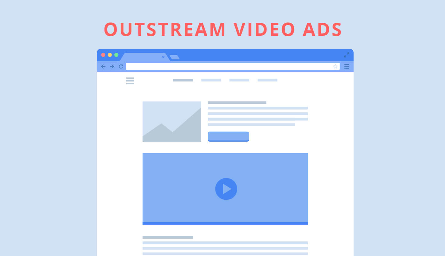 benefits of outstream video ads