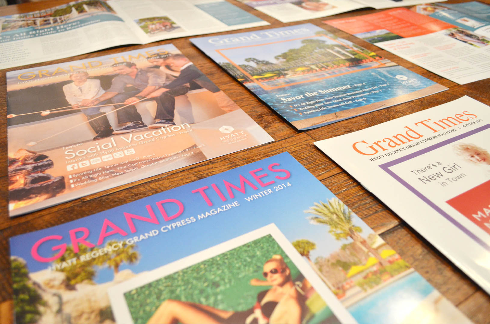 Hyatt Regency Grand Times magazine