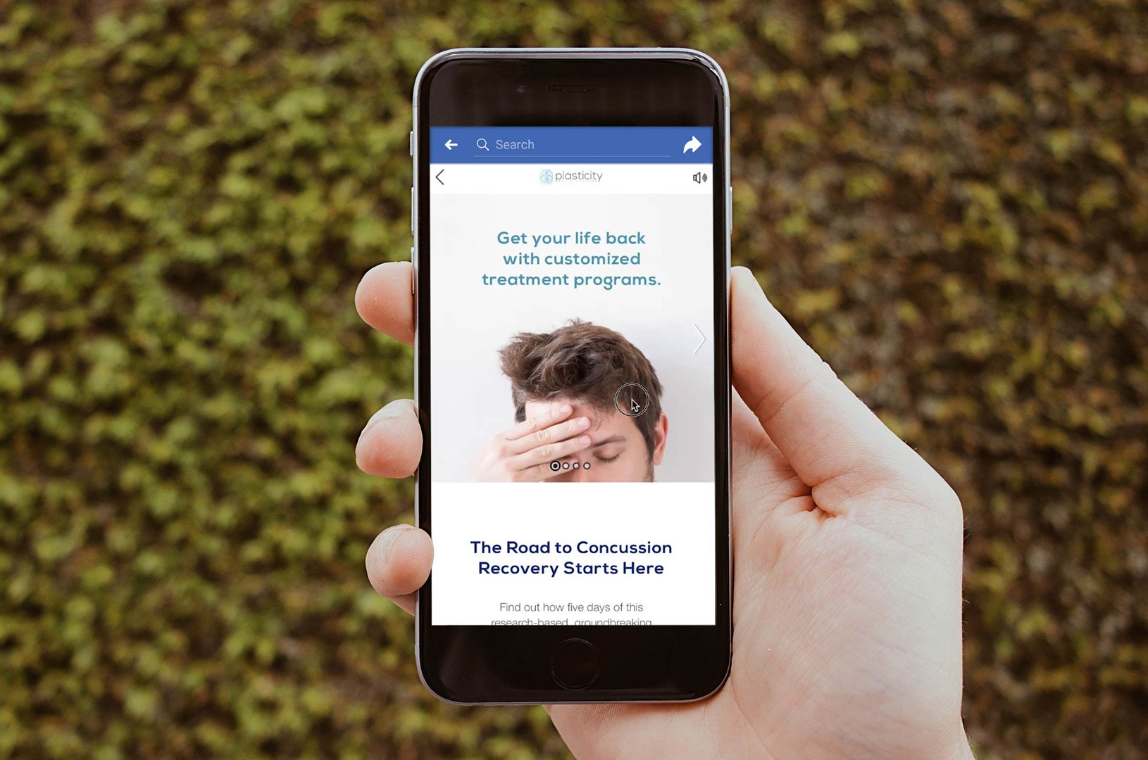 Plasticty Facebook advertising