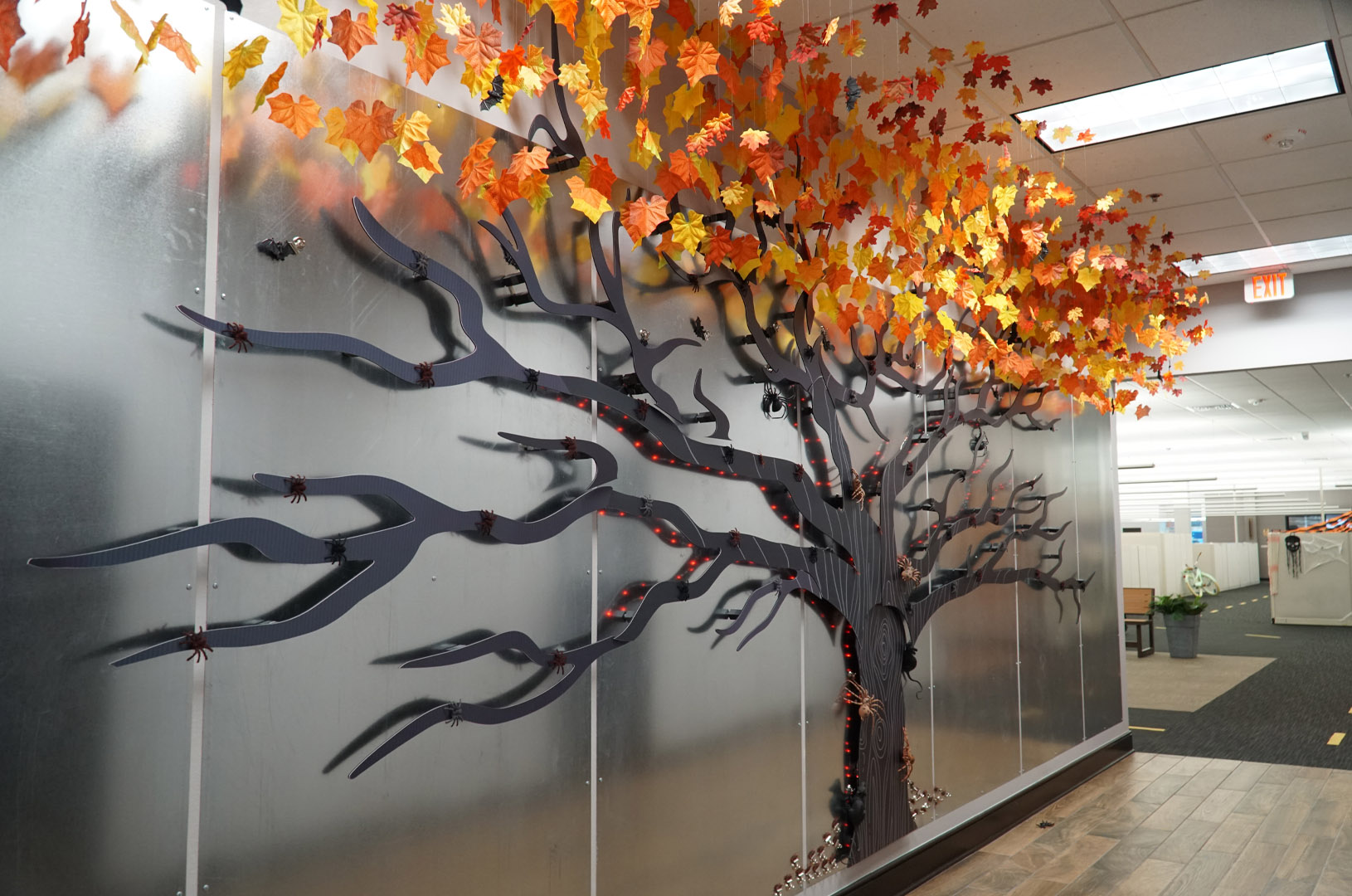 TBS Factoring Halloween display