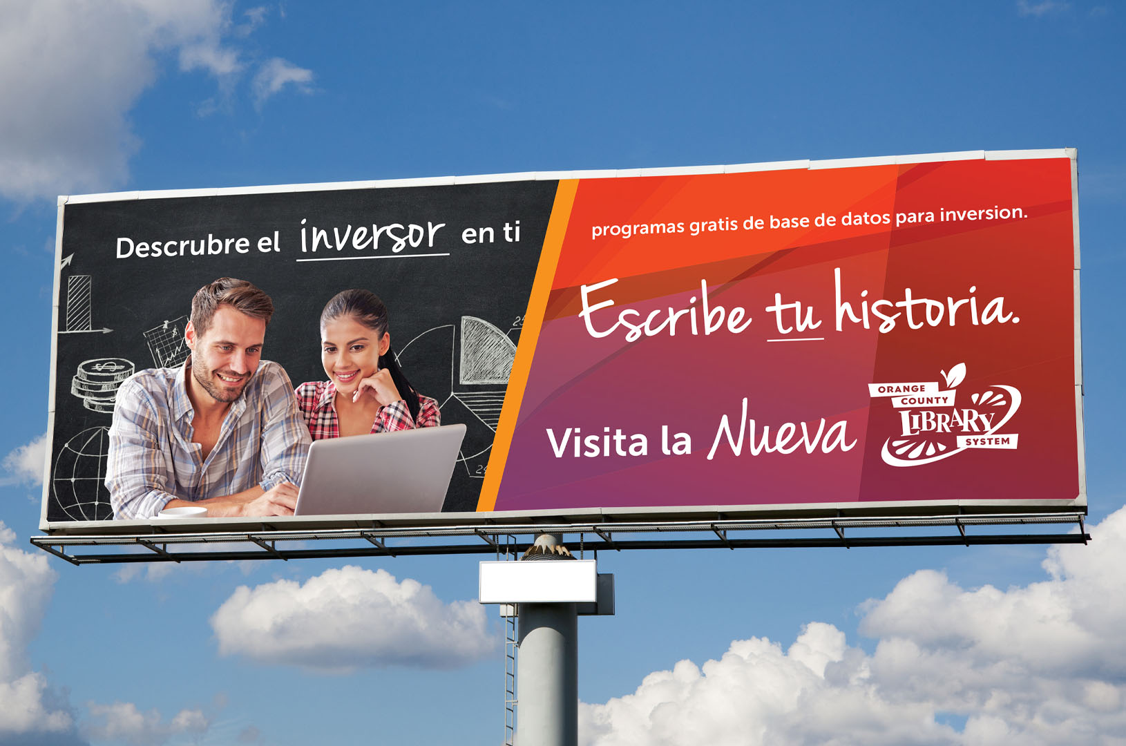 Orange County Library System media campaign