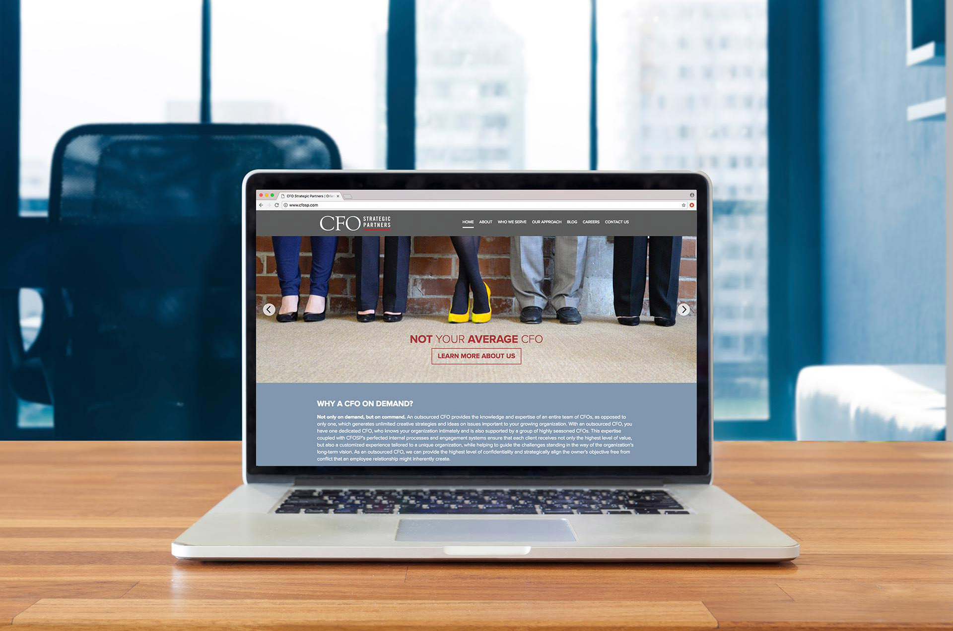 CFO Strategic Partners website