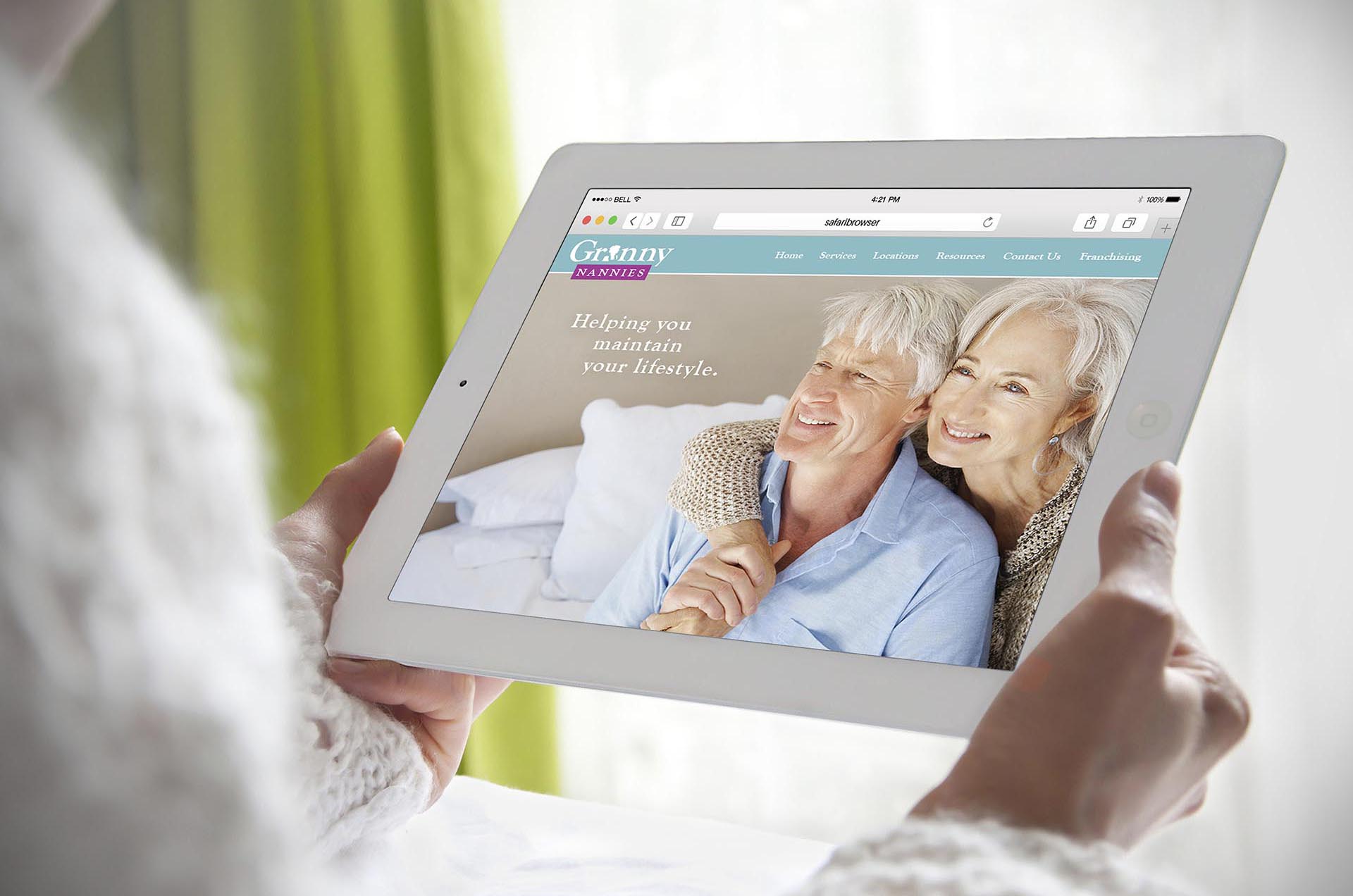 Granny Nannies website